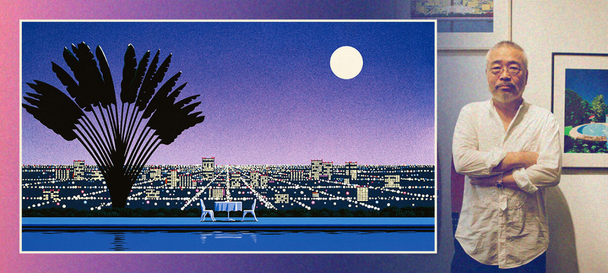Một tác phẩm của họa sĩ Hiroshi Nagai, người nổi tiếng với việc thiết kế bìa cho các album City Pop vào những năm 80